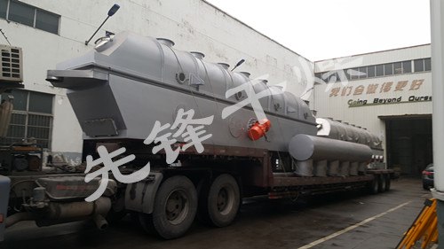 先锋陶瓷颗粒专用振动流化床发运